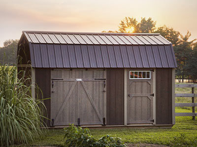 Lofted Garden Barn Painted